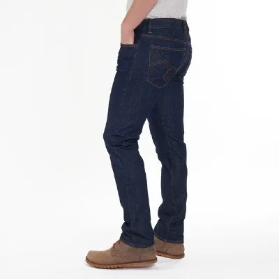 fairjeans fairjeans dunkelblaue Slim Fit Jeans SLIM NAVY aus Bio-Baumwolle, fair
