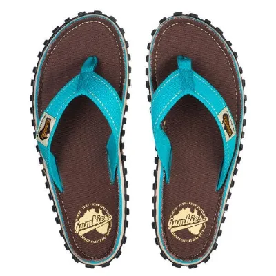 Gumbies GUMBIES Brown Retro – Nachhaltige Sommerschuhe für Damen und Herren