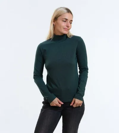 Gary Mash GARY MASH Langarmshirt Susan mit Stehkragen aus TENCEL Lyocell Mix
