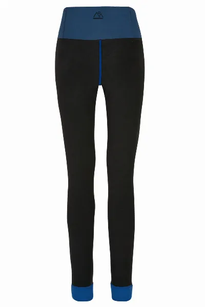 nice to meet me nice to meet me Damen vegan Leggings Essential Color Block Blau