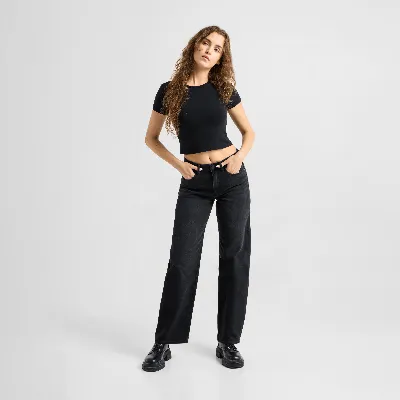 DAWN ASH Barrel Leg Minimal Stretch