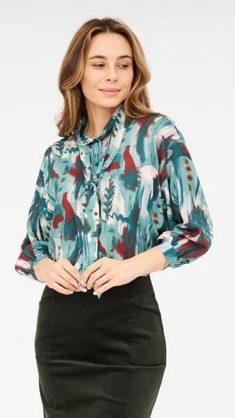 WiDDA berlin WiDDA berlin Statementbluse MAVIS aus ECOVERO