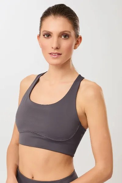 mandala MANDALA Damen vegan Sport-Bh Onyx
