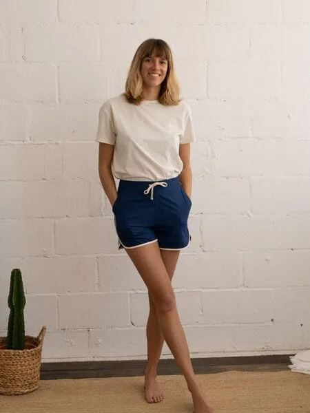 TWOTHIRDS TWOTHIRDS Basic Shirt USTICA aus recyceltem Polyester & recycelter Baumwolle