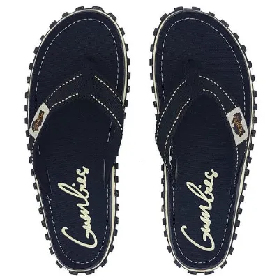 Gumbies GUMBIES Black – Nachhaltige Zehentrenner