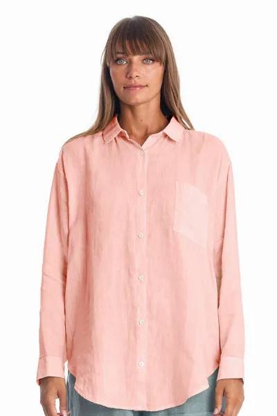 RAVENS VIEW IBIZA RAVENS VIEW IBIZA Damen vegan Shirt Monet Pink Panther