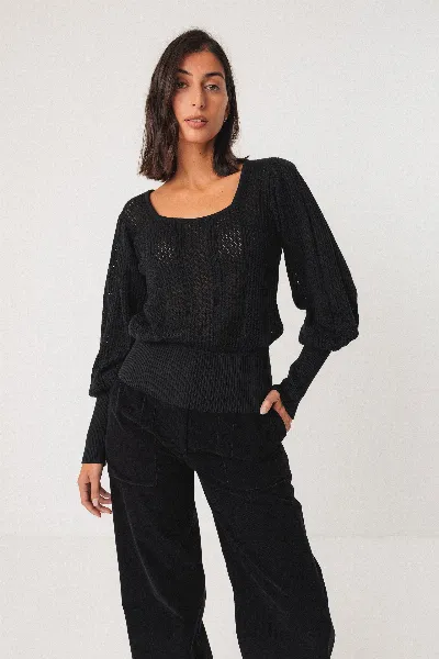 SKFK SKFK Damen vegan Strick-T-Shirt Dudea