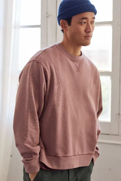 TWOTHIRDS TWOTHIRDS Herren vegan Pullover Bagao Rose