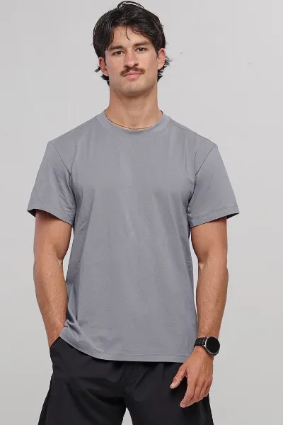 SEAAV SEAAV Herren vegan T-Shirt Dockside Storm Grey