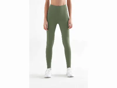 TRUE NORTH TRUE NORTH Bio-Damen-Sport-Leggings, grün,