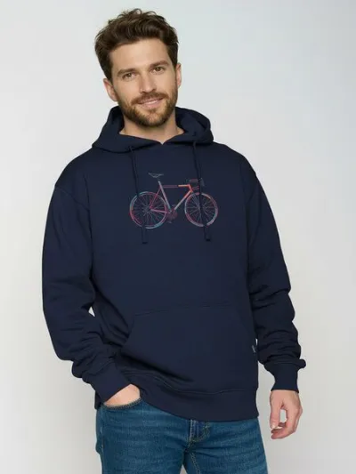 GreenBomb GREENBOMB Colors Joy - Gemütlicher Hoodie aus Bio-Baumwolle / hochwertiger Print / GOTS / Fair & Vegan