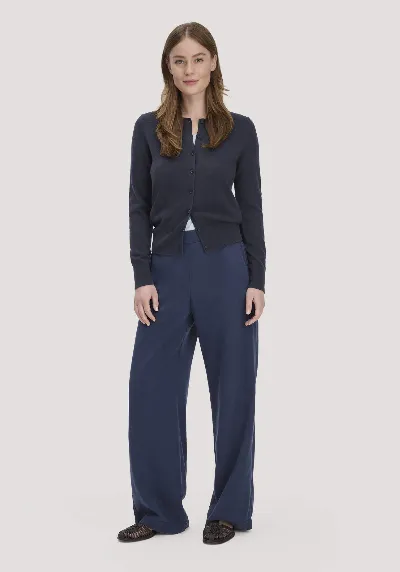hessnatur hessnatur Damen Hose Wide Leg aus TENCEL™ Lyocell - blau