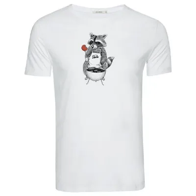 GreenBomb GREENBOMB Print T-Shirt Animal BBQ Guide