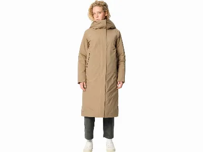 Vaude VAUDE Damen-Mantel Coreway mit 2-Wege-Front-Reißverschluss, oat,