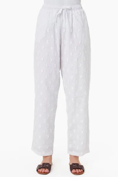 ORGANICATION ORGANICATION Damen vegan Hose Jacquard