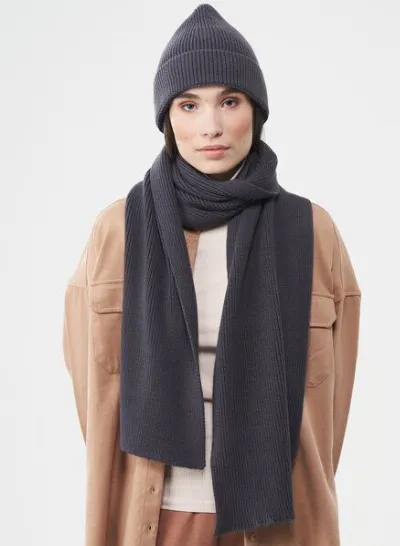 ORGANICATION ORGANICATION Unisex Strickschal aus Bio-Baumwolle