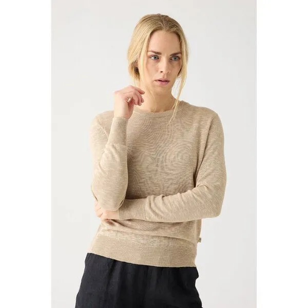 KnowledgeCotton Apparel KnowledgeCotton Apparel Crew-Neck-Pullover aus Tencel Damen