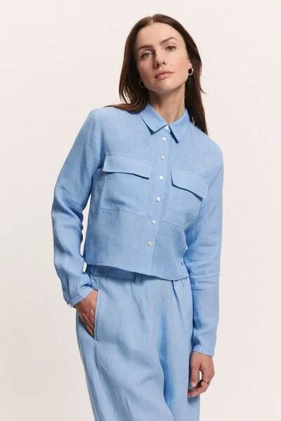 TRANQUILLO TRANQUILLO Bluse Jaacky aus Leinen (1180002)