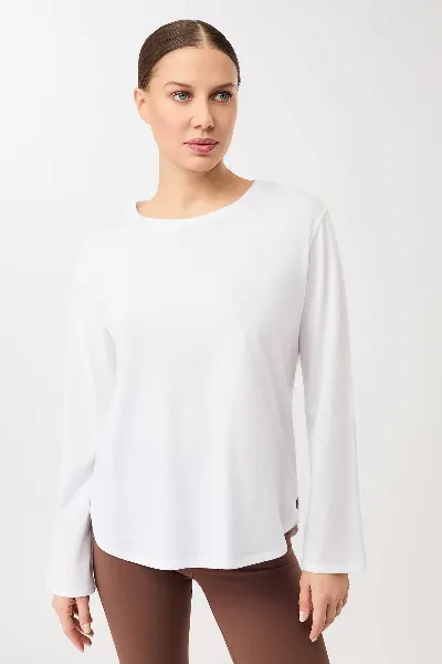 mandala MANDALA Damen vegan Longsleeve Halfmoon