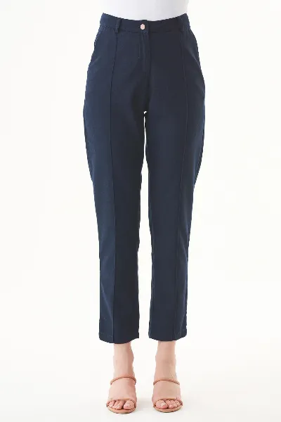ORGANICATION ORGANICATION Damen vegan Hose Marineblau