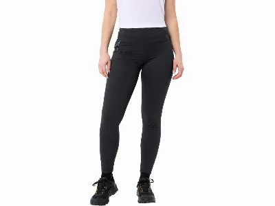 Vaude VAUDE Damen-Winter-Leggings 'Neyland' mit aufgerauter Innenseite, black uni,