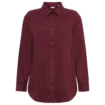 KnowledgeCotton Apparel KnowledgeCotton Apparel Flanell-Bluse Vega relaxed