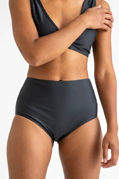 MATONA MATONA Damen vegan Bikini Bottom Vintage Black