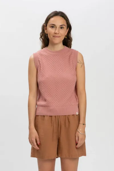 MATONA MATONA Damen vegan Strickoberteil Dusk Pink
