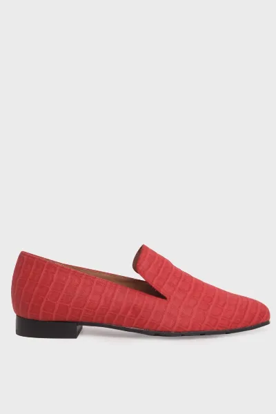 Momoc Momoc Damen vegan Loafer Kroko