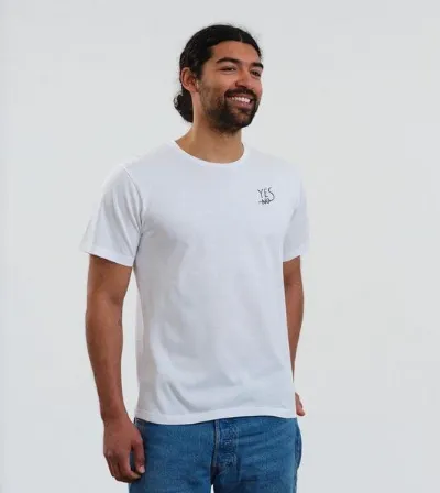 Gary Mash GARY MASH Shirt Yes aus Biobaumwolle