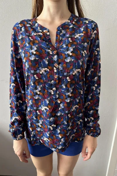 UVR UVR Damen vegan Bluse Adileina Multicolour