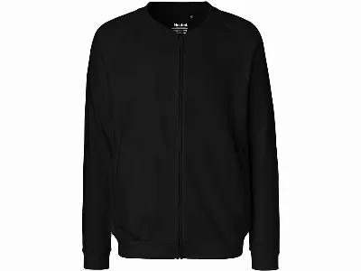 Neutral Neutral Bio-Unisex-Jacke mit Seitentaschen, schwarz,