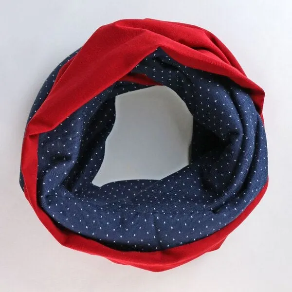 Gary Mash GARY MASH Strick-Jacquard Loop Navy-Rot