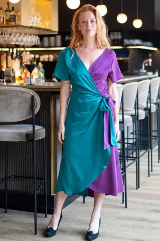 Sophie Stone Sophie Stone Damen vegan Partykleid Duo