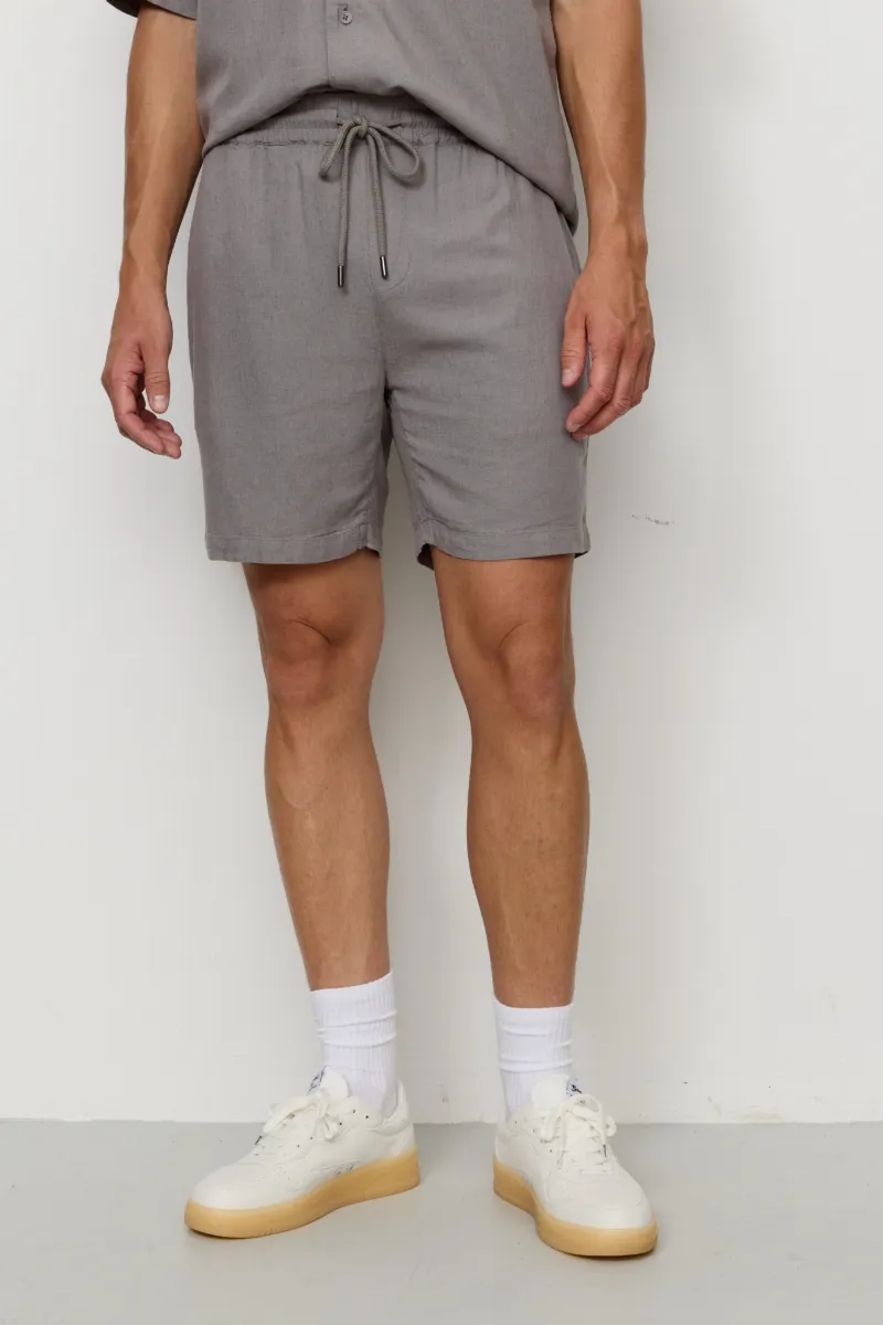 recolution Recolution Herren vegan Kurze Hose Curry Greige