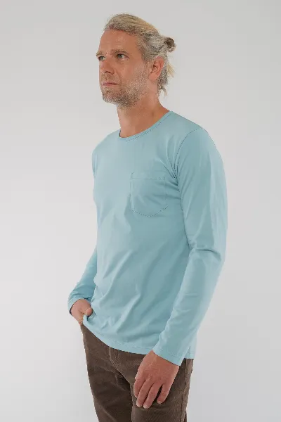 Living Crafts Premium Langarm-Shirt aus Bio Baumwolle