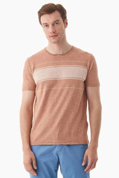 ORGANICATION ORGANICATION Herren vegan Strickhemd Hellbraun & Weiches