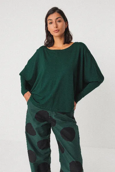 SKFK SKFK Damen vegan T-Shirt Zur-8 Grün
