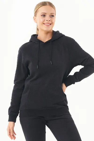 ORGANICATION ORGANICATION Damen vegan Soft-Touch Hoodie Mit ReiÃŸverschluss