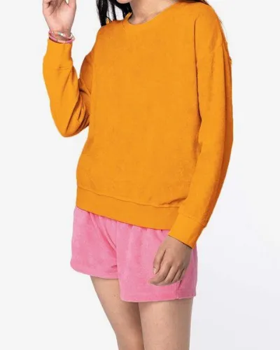 YTWOO YTWOO Terry Towel Oversize-Sweatshirt für Damen - Made in Portugal