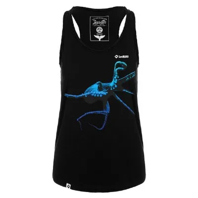 Lexi&Bö Lexi&Bö Blue Octopus Damen Tank Top