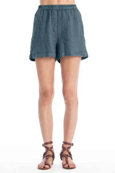RAVENS VIEW IBIZA RAVENS VIEW IBIZA Damen vegan Shorts Creta Ocean Blue
