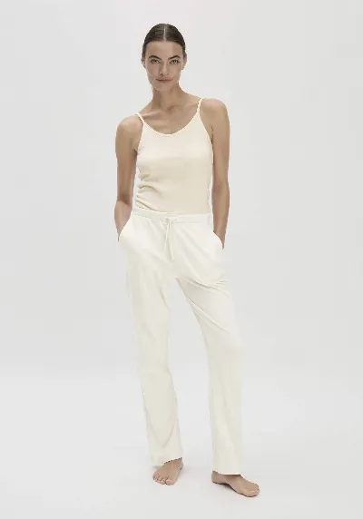 hessnatur hessnatur Damen Schlafhose PURE NATURE aus Bio-Baumwolle