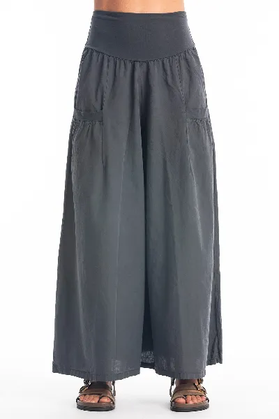 RAVENS VIEW IBIZA RAVENS VIEW IBIZA Damen vegan Rock Hose Funky Anthrazit