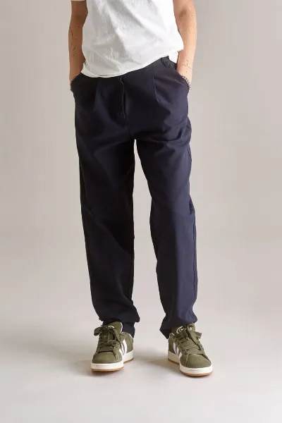 KOMODO KOMODO Damen vegan Hose Lyla Navy