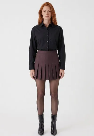 ORGANICATION ORGANICATION Skort aus recyceltem Polyester und ECOVERO Viskose
