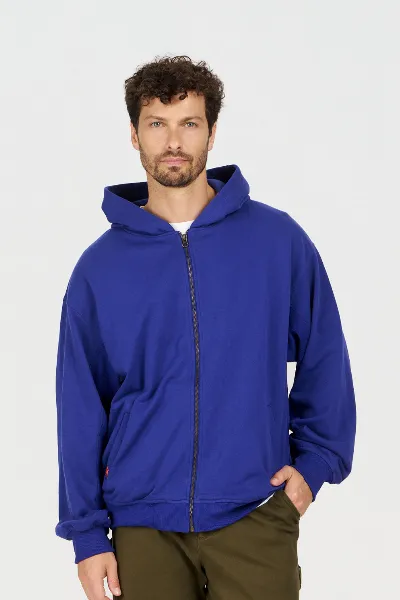 KOMODO KOMODO Herren vegan Kapuzenpulli Luca Blau