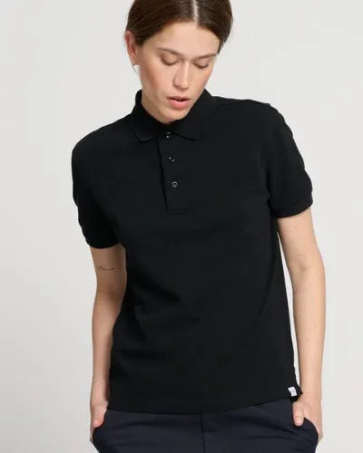 SANVT SANVT Das Unisex Poloshirt - Schwarz