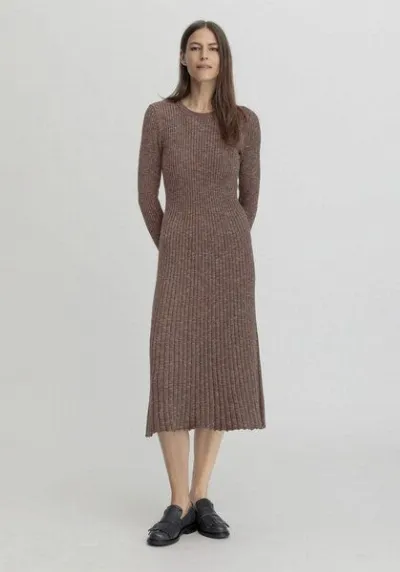 hessnatur hessnatur Strickkleid Midi Slim aus reiner Bio-Baumwolle