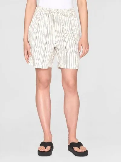 KnowledgeCotton Apparel KnowledgeCotton Apparel Shorts STRIPED POSEY aus Bio-Baumwolle